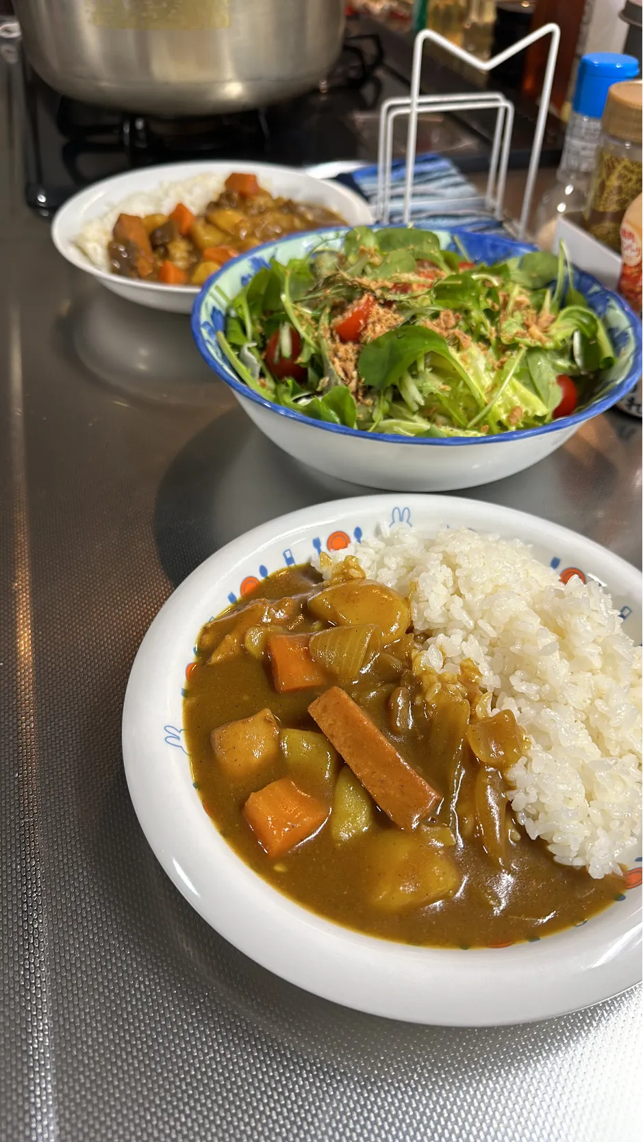 「チキン牛肉ポークカレー！」|大城正幸さん