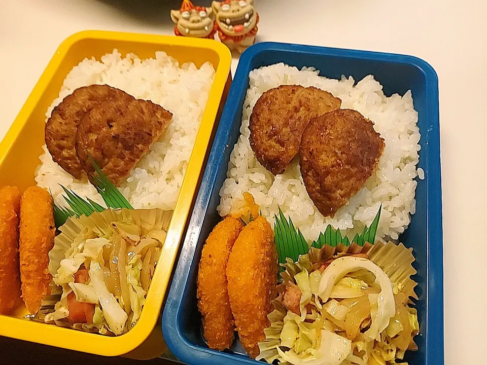 夫弁当､息子弁当|みどりさん