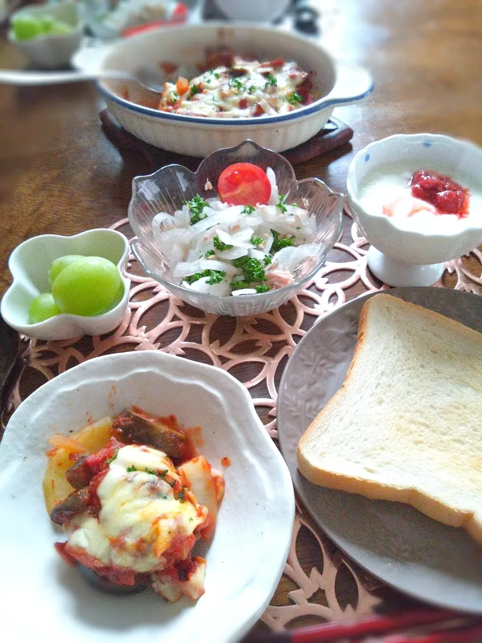 Snapdishの料理写真:朝ごはん🌧！|まめころさん