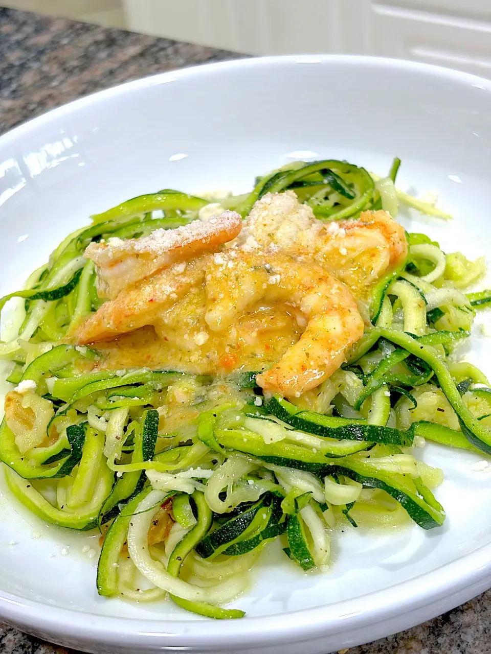 Zucchini shrimp scampi|FitMomDoc19さん