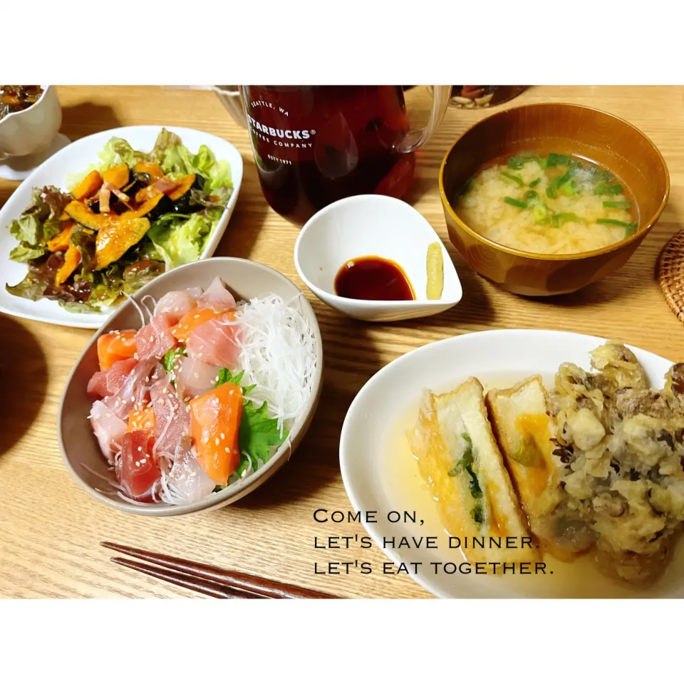 Snapdishの料理写真:ある日の晩ごはん。|aki_puさん