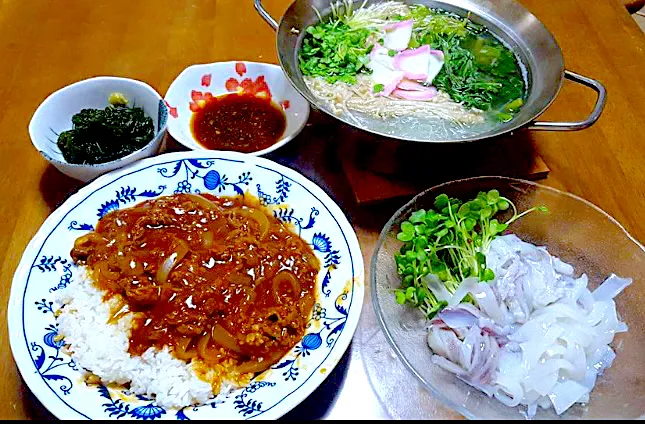 ある日の晩御飯|🐈⸒⸒⸒⸒つるのダンス🐈🐾さん