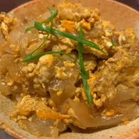 Snapdishの料理写真:白子玉ねぎ親子丼|giiさん