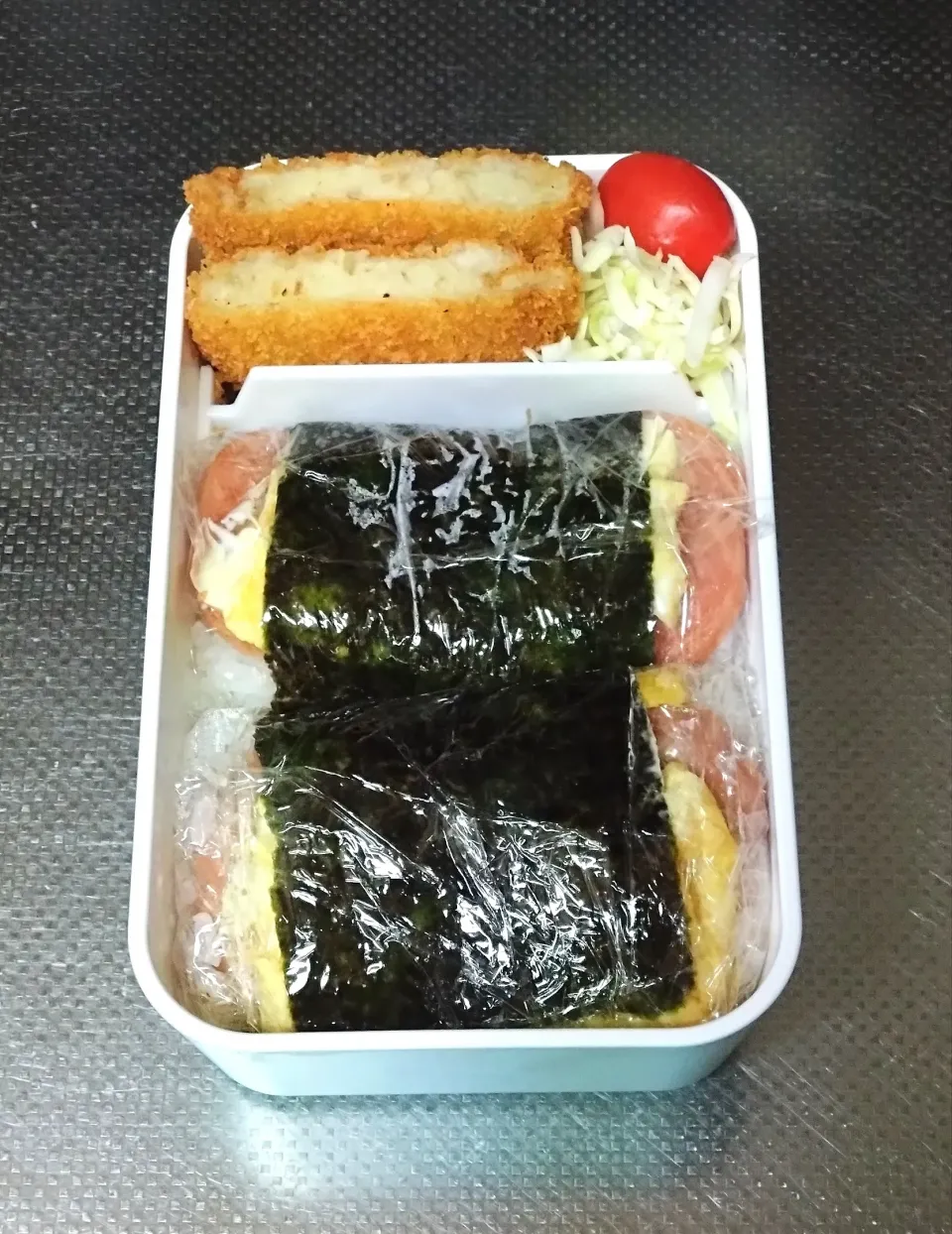 スパム玉おにぎり弁当|黒川克博さん