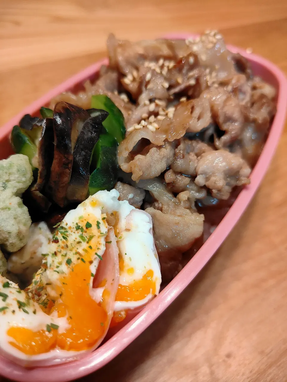 Snapdishの料理写真:豚丼弁当|ようちゃんさん