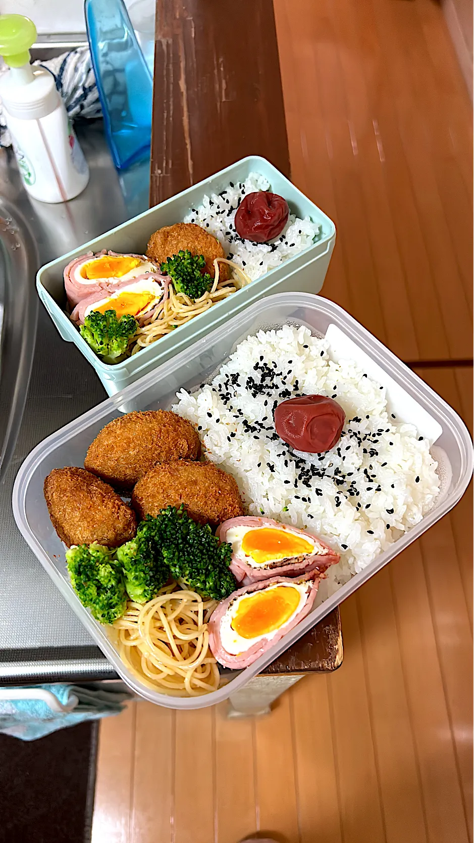 Snapdishの料理写真:梅干し弁当|まるよしさん