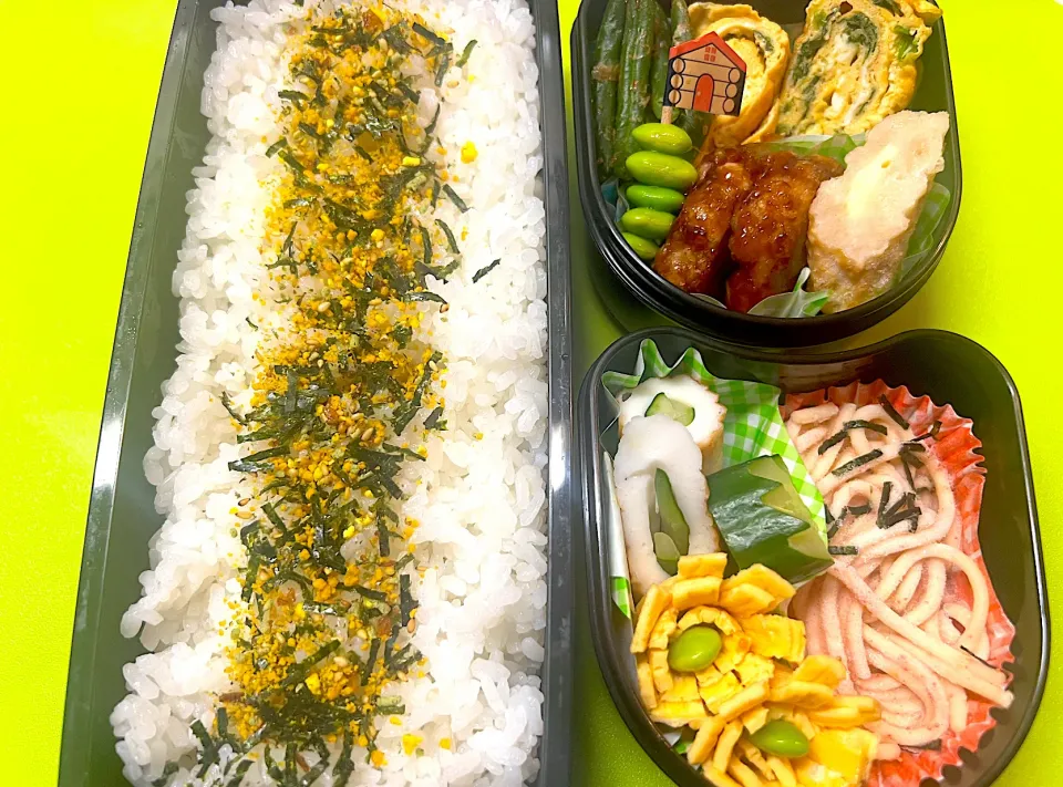 息子のお弁当(金)🌈|KCoさん