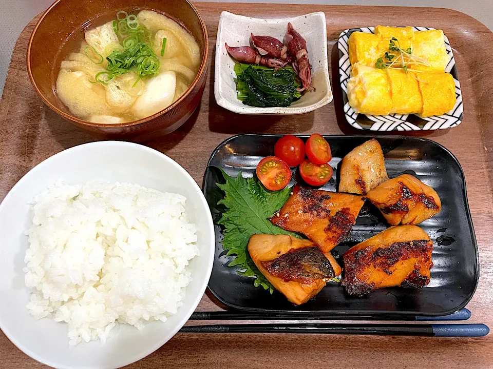 鯖みりん焼き定食|れいら😽💋さん