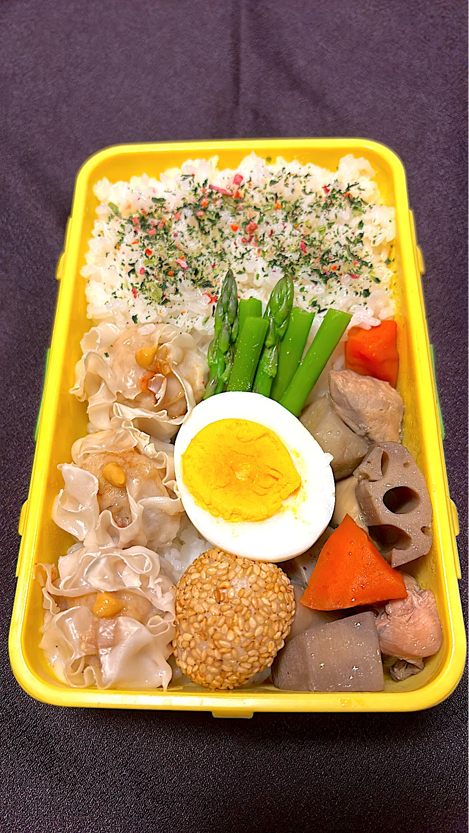 Snapdishの料理写真:シュウマイ弁当|ビオラさん