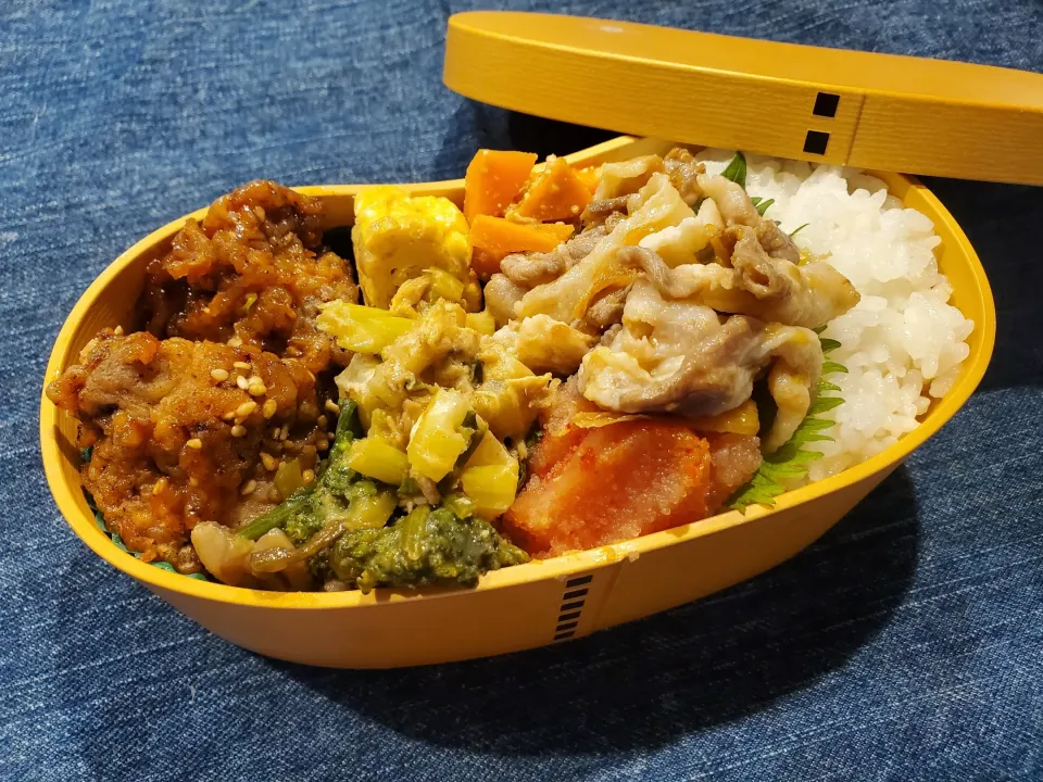 Snapdishの料理写真:週末のお弁当|オハナシマンさん