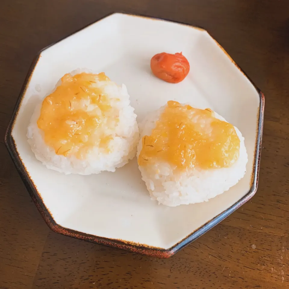 ゆず味噌の焼きおにぎり👵🏻🍙🍊|leeさん