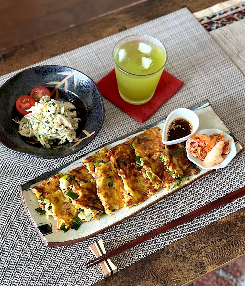 Snapdishの料理写真:チヂミランチ🥢|ともえ☆さん