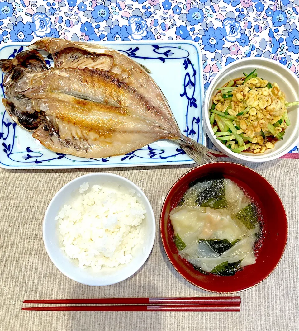 鯵の干物と冷奴|おしゃべり献立さん