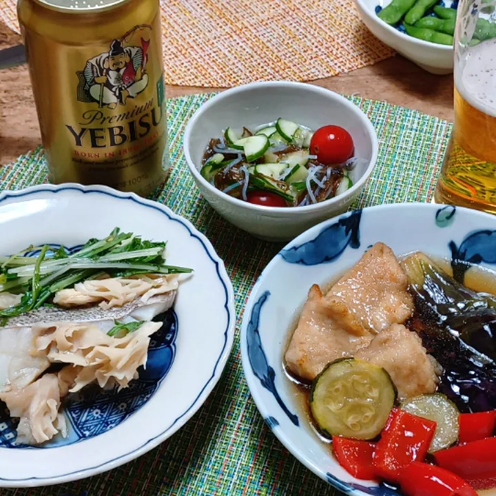 60代にとって🍻がススむ晩ごはんとは|ぱいんてーるさん