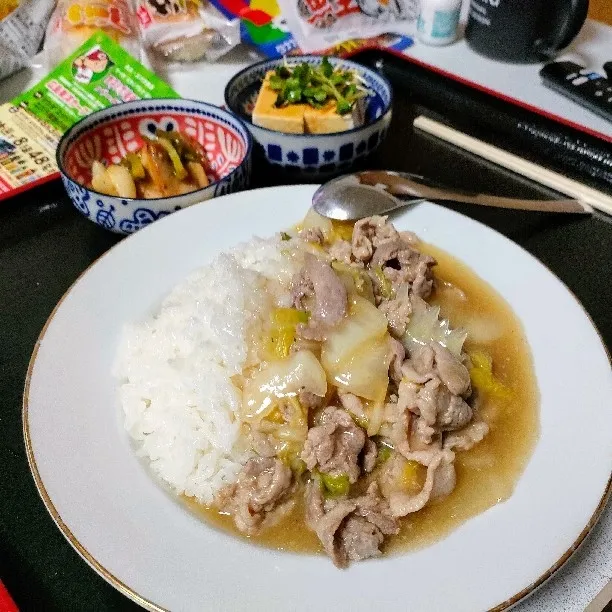 Snapdishの料理写真:肉めし。|ariyo4200さん