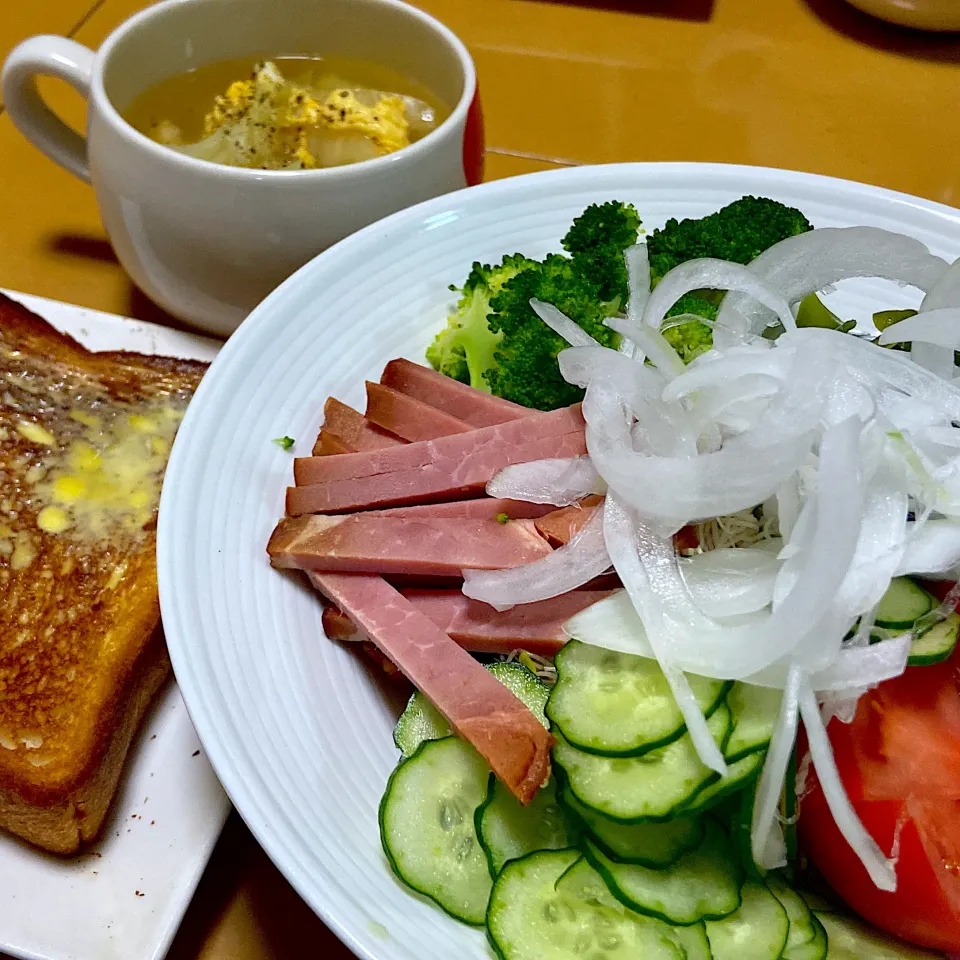 今日の朝食☕️|サチ😊さん