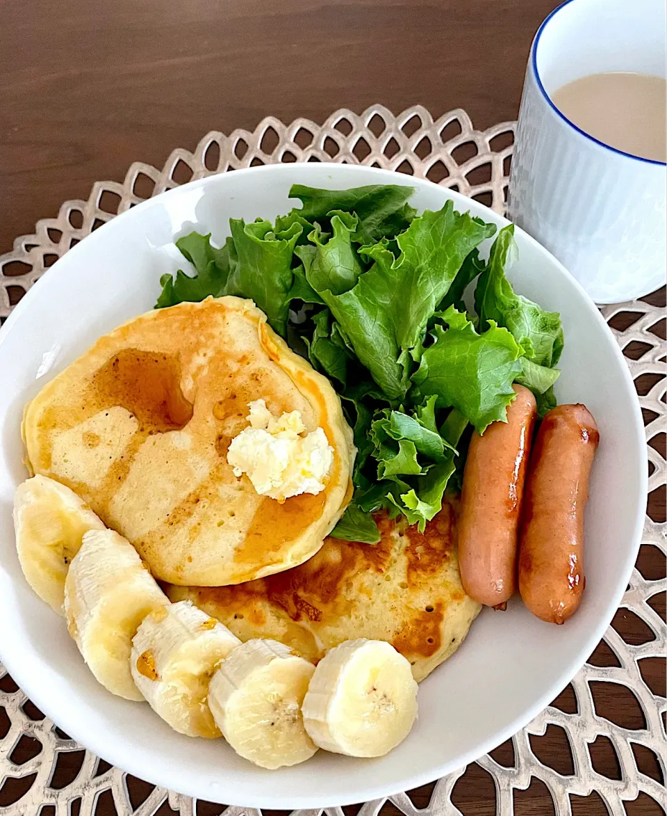 週末朝ごはん🥞|みーぬさん