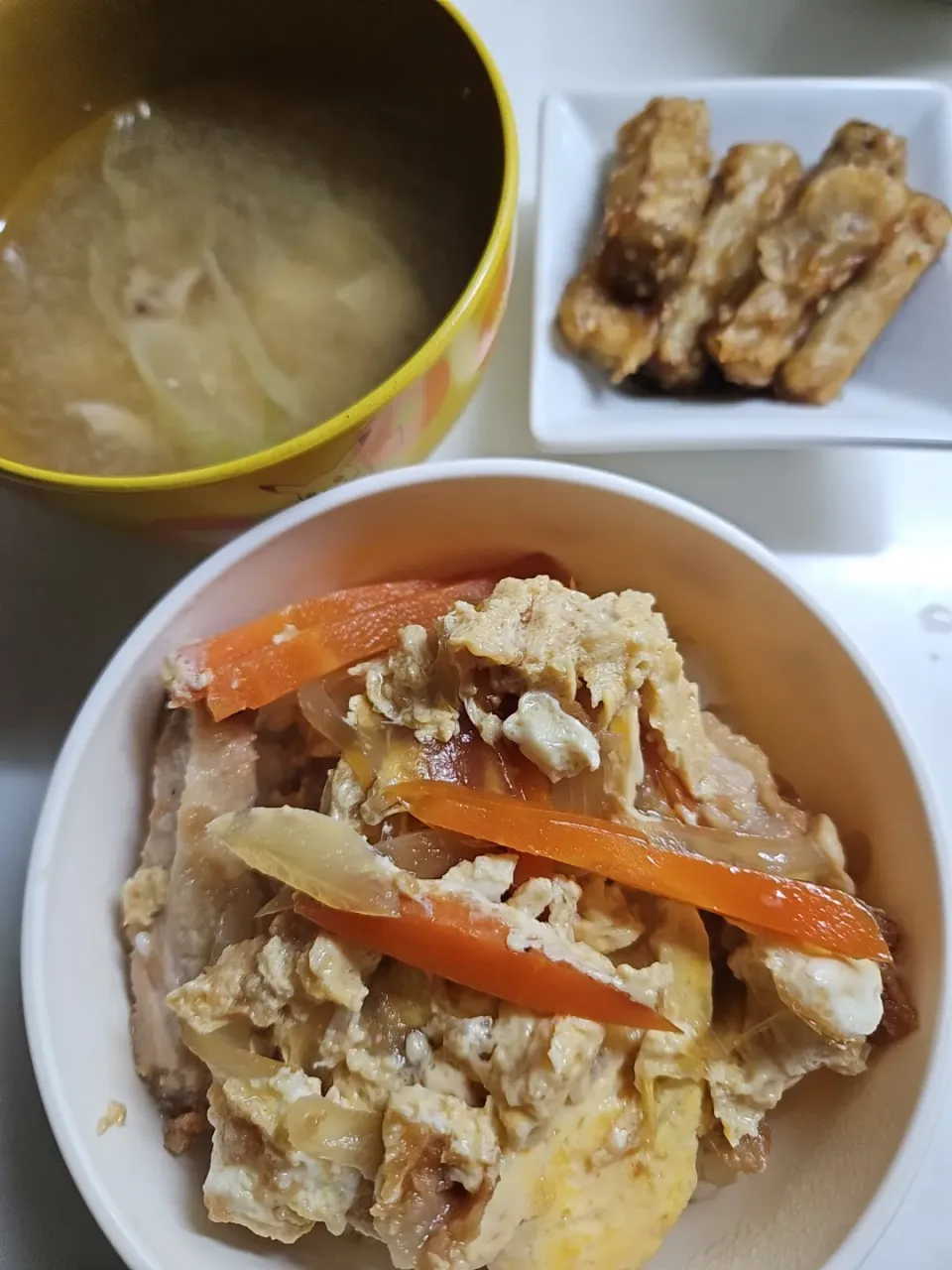 ☆夕飯☆カツ丼|ｼｮｺﾗさん