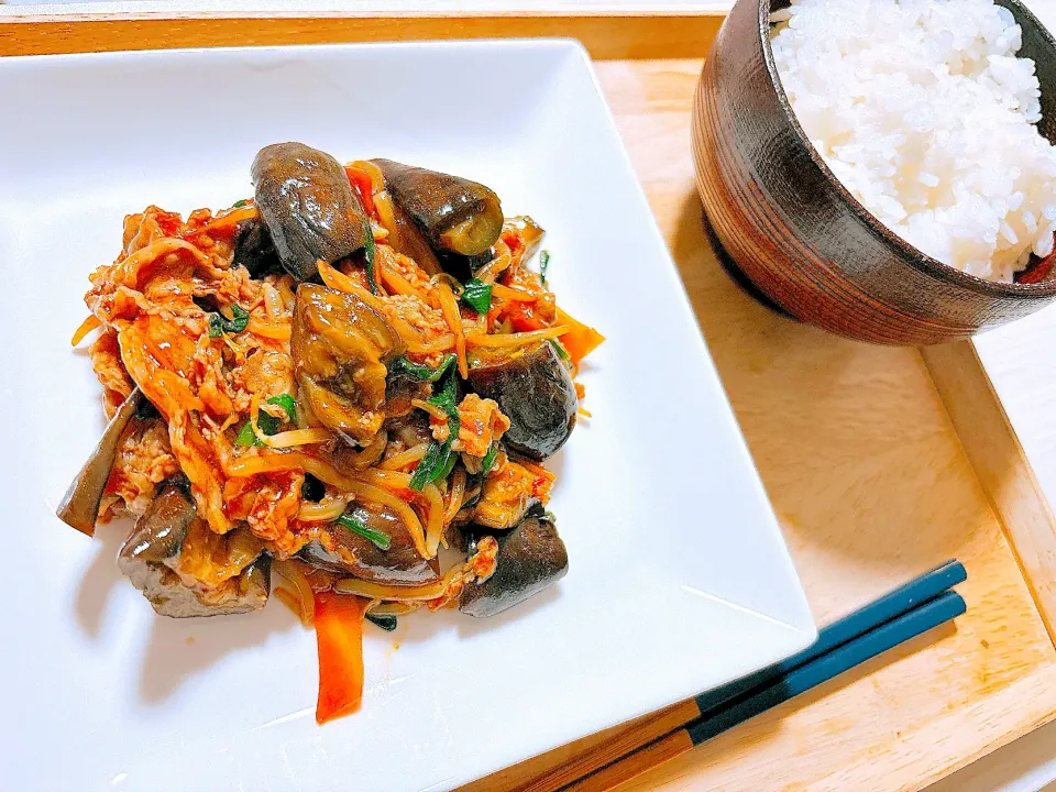 麻婆茄子‼︎|線香さんさん