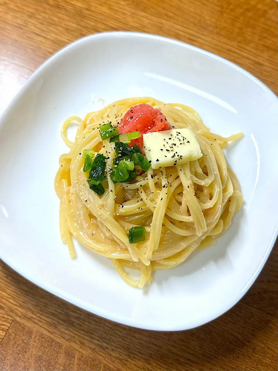 Snapdishの料理写真:和風たらこチーズパスタ‼️|しちゃむさん