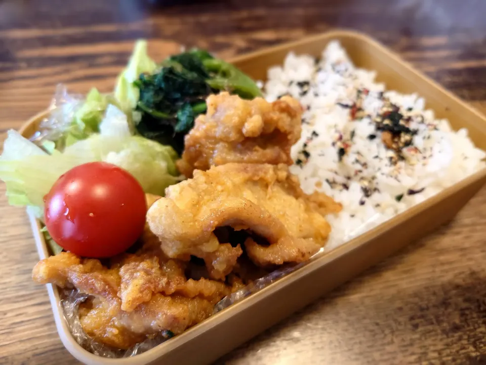 唐揚げ弁当(*^^*)|しーPaPaさん