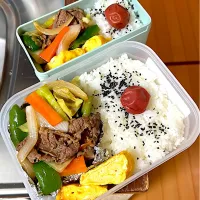 今週もがんばってね！野菜炒め弁当|まるよしさん