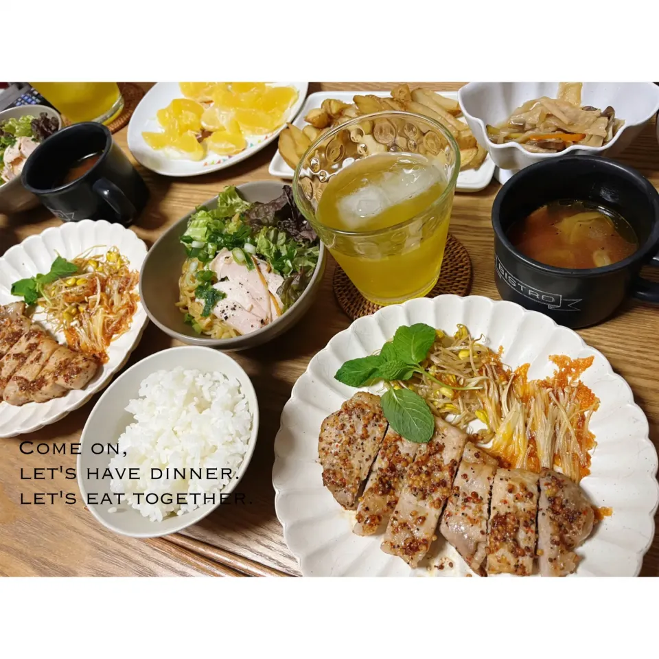 Snapdishの料理写真:ある日の晩ごはん。|aki_puさん