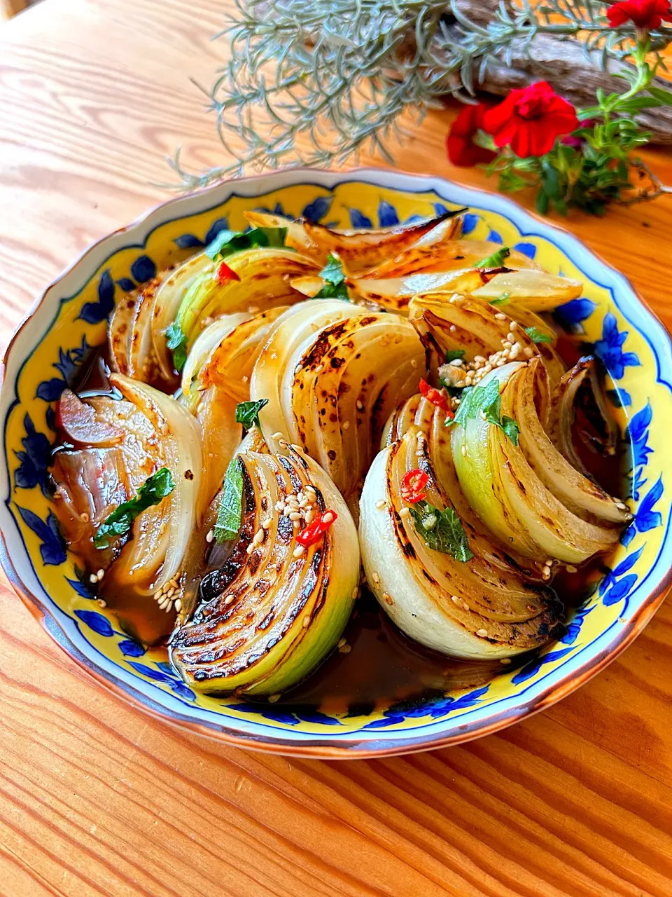 サミカさんの料理 新玉葱焼き漬け|リンリンさん