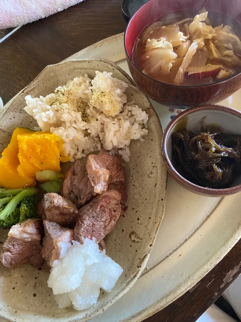 Snapdishの料理写真:ラムのひとくちステーキ|Kayotabemonoさん