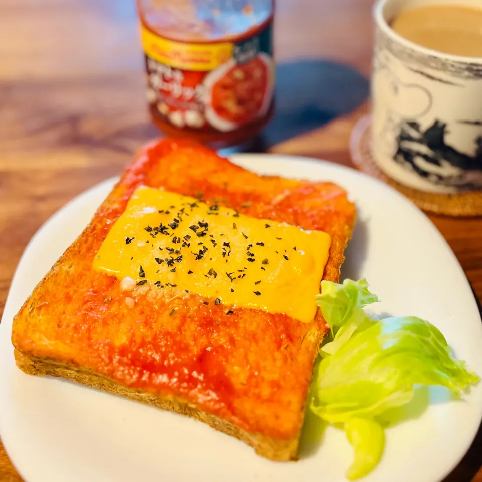 アンナマンマでピザトースト🍕Pizza Toast|アッコちゃん✨さん