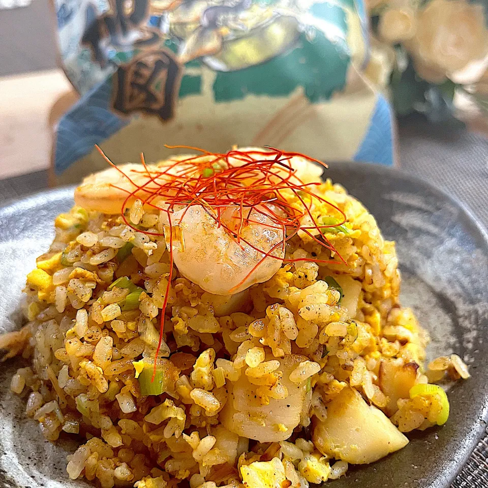 出汁の地図使用🐟海鮮チャーハン|reiさん