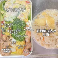 Snapdishの料理写真:今日のお弁当|wakamuさん