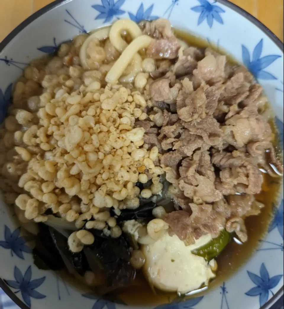 牛肉たぬきうどん|さっちゃんさん