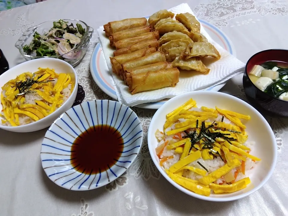 頑張った夜ご飯色々生協おもに|m.rafuさん