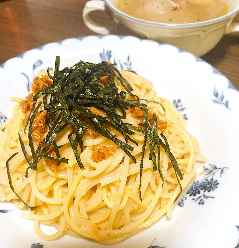 ふぐ明太チーズパスタ|nozoさん