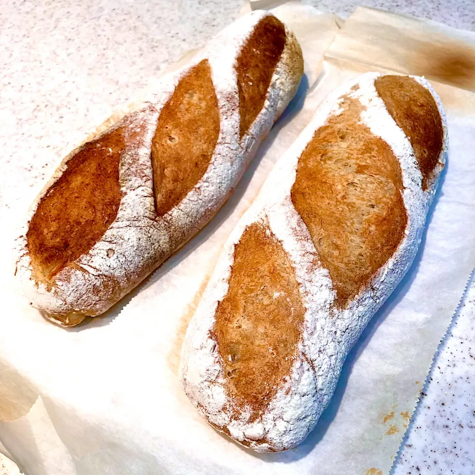 鬼百合さんの料理 液種で作るバゲット🥖|ユキちゃんさん