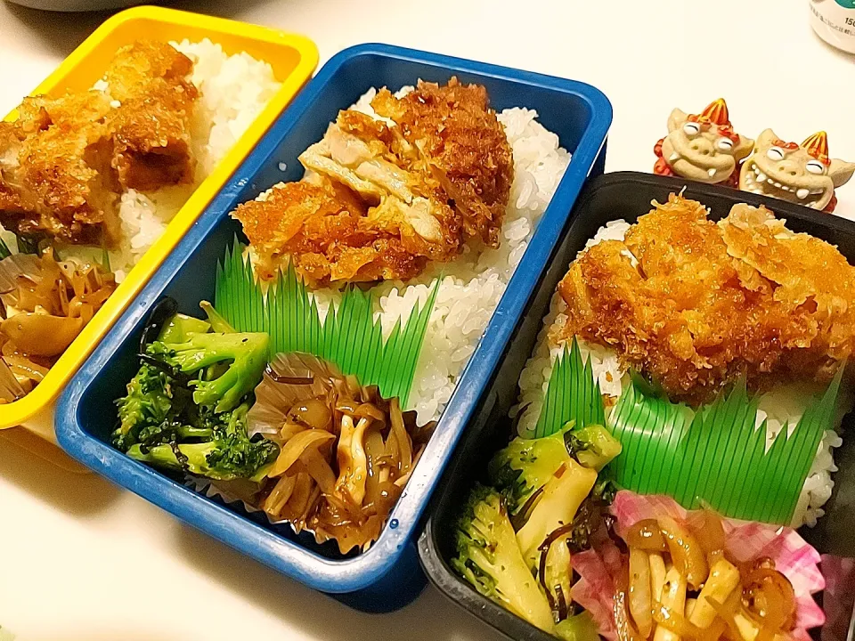 夫弁当､息子弁当､娘弁当|みどりさん