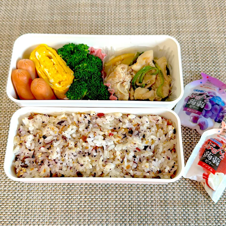 青椒肉絲弁当。娘弁当。|ゆーこ。さん