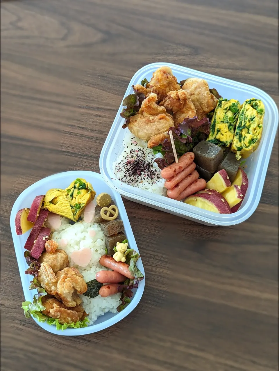 遠足弁当＆旦那弁当🌼|明子さん