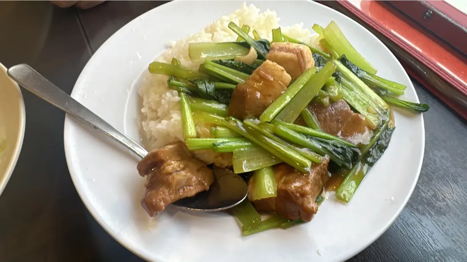 豚バラあんかけご飯|ぽんちさん