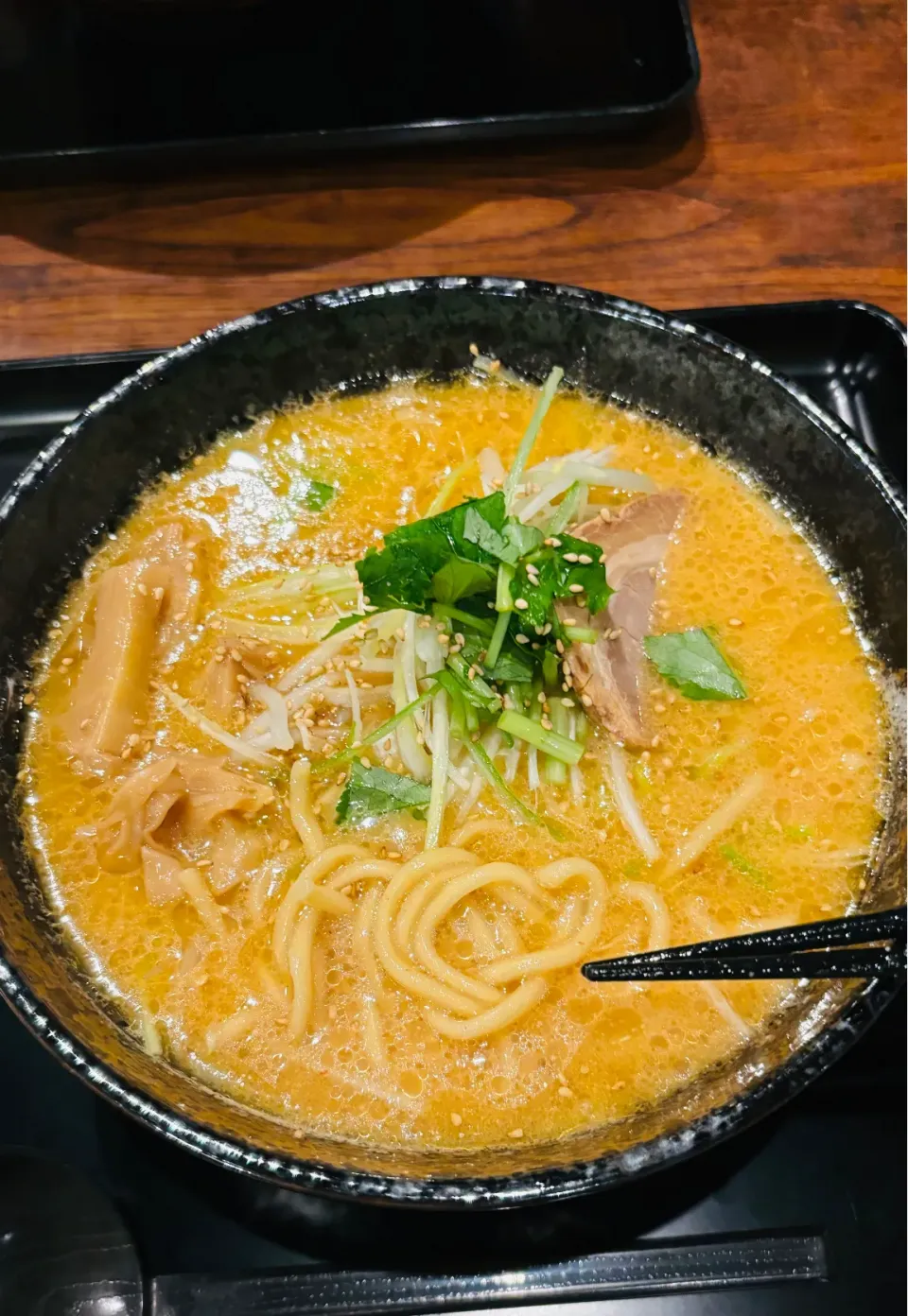 Snapdishの料理写真:もちもちの木の味噌ラーメン🍜|ちはるさん