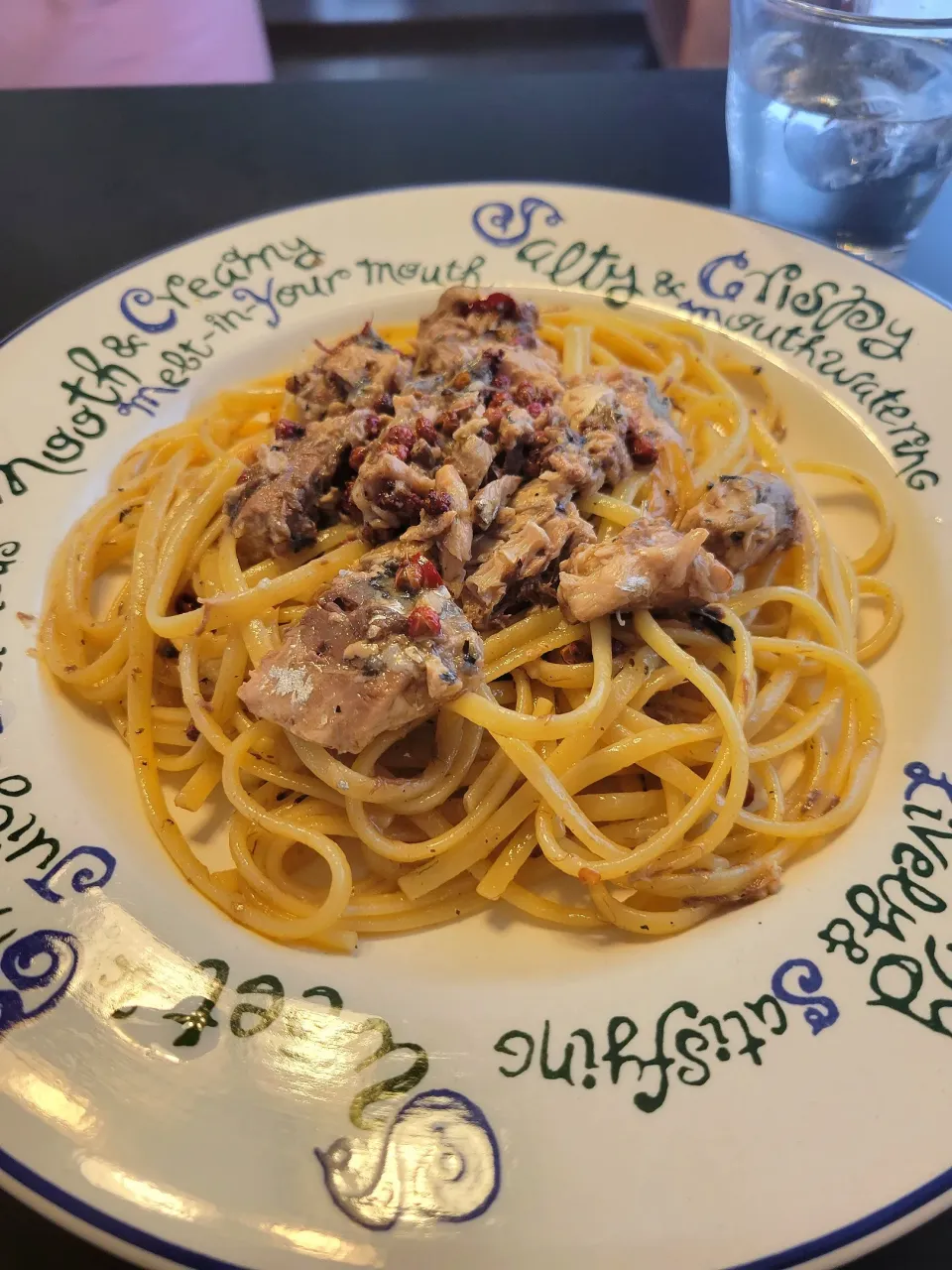 サバ缶と花山椒でレイトランチ、、、|あんさん