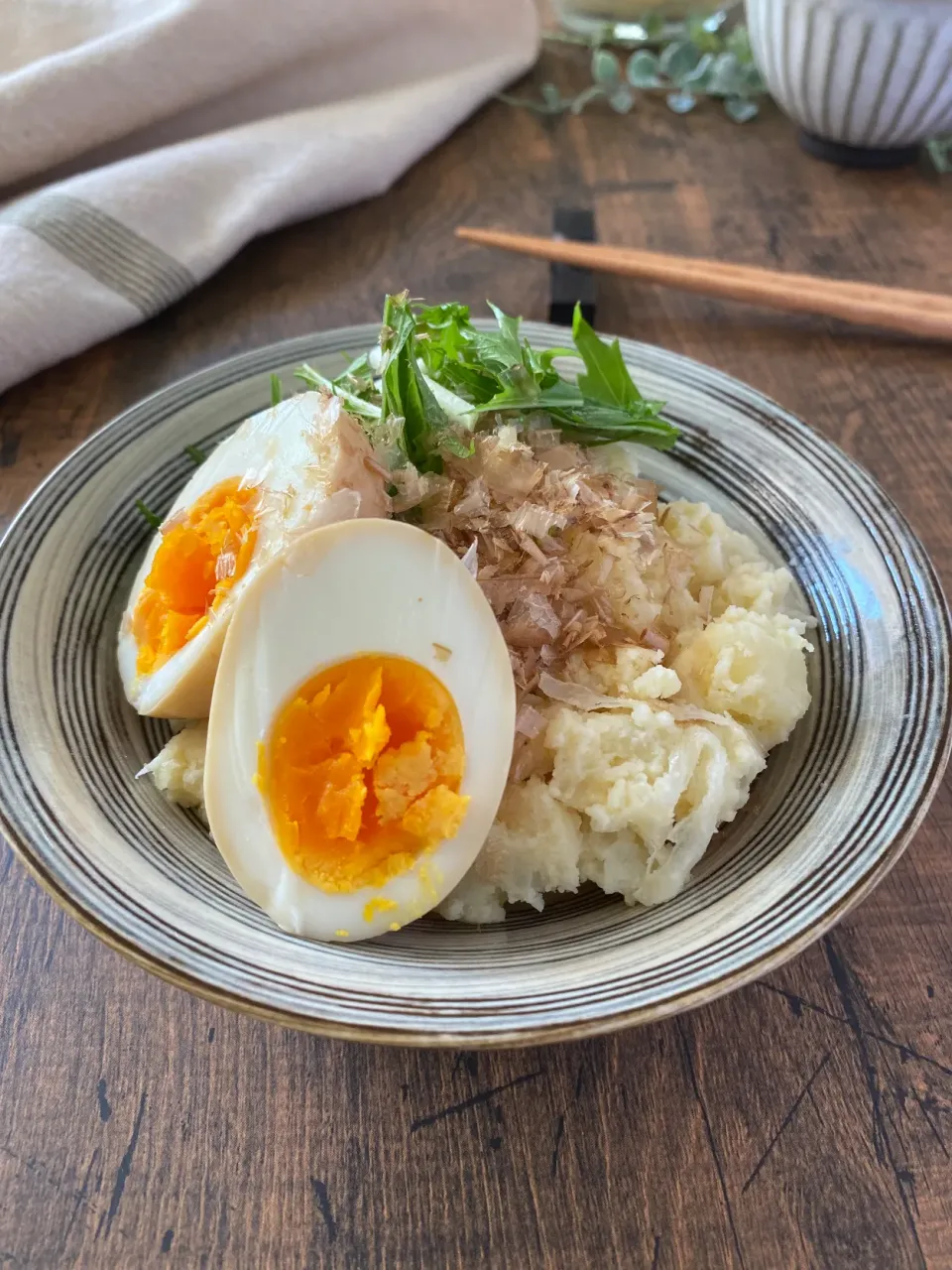 味卵入り♪和風ポテトサラダ|ちぐあささん