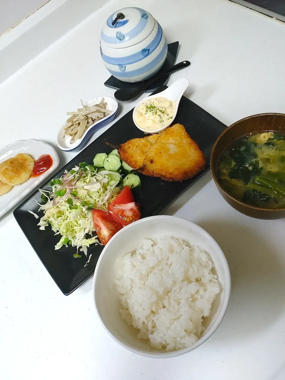 Snapdishの料理写真:晩ごはん|花龍さん