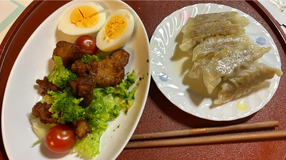 餃子と唐揚げ|バジルママさん