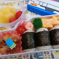 Snapdishの料理写真:2024.5.22 息子弁当|macyuさん