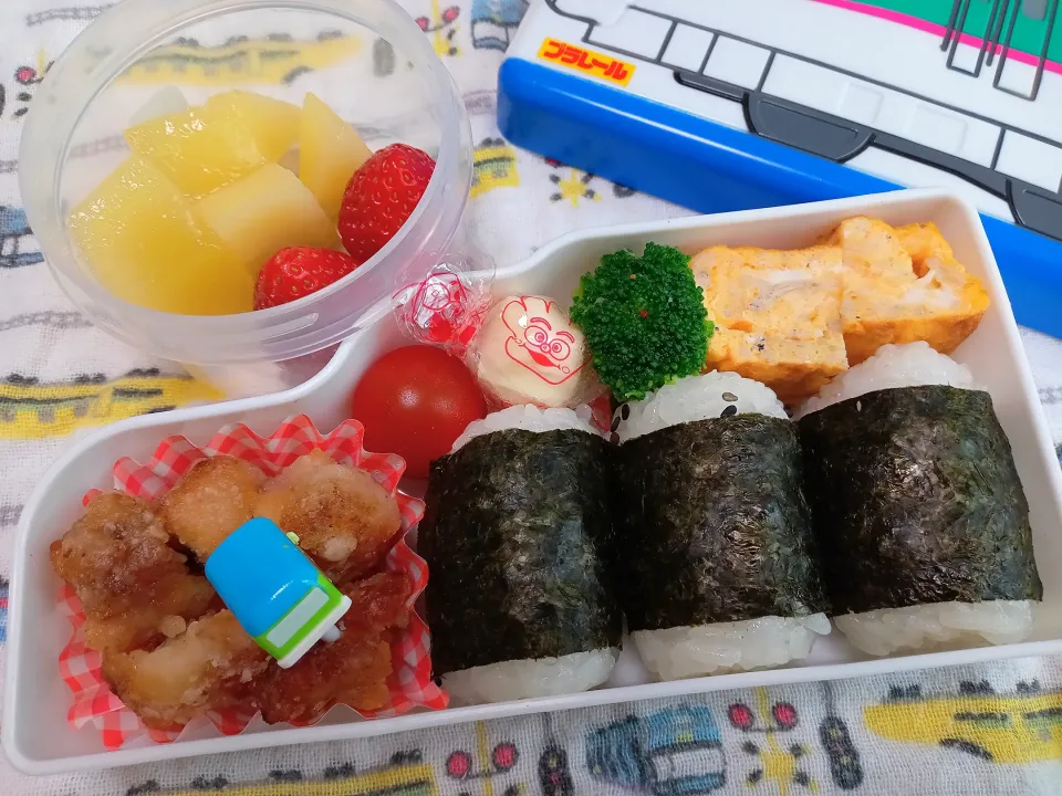 Snapdishの料理写真:2024.5.22 息子弁当|macyuさん