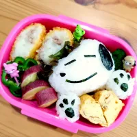 Snapdishの料理写真:スヌーピー弁当|すさきゆきこさん