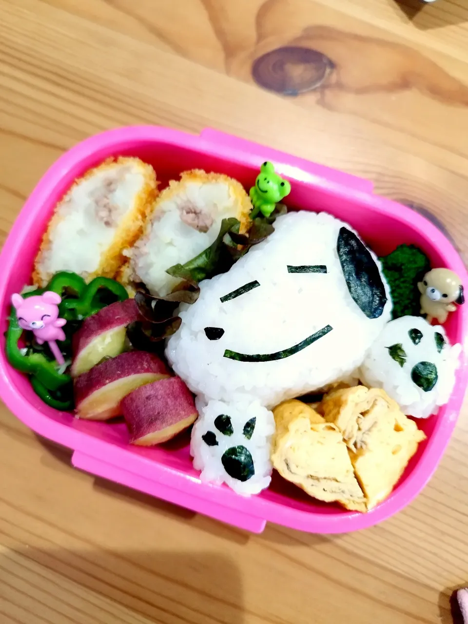 スヌーピー弁当|すさきゆきこさん