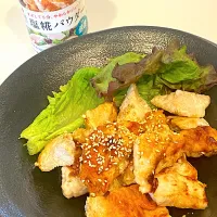 Snapdishの料理写真:胸肉ソテー|あっきーぬさん